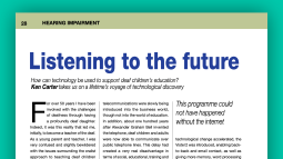 Listening to the future